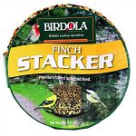 Birdola Finch Stacker is a premium blend of songbird feed that's held together in a tight cake form. This low maintenance, simple bird feed specifically attracts finches and other small songbirds