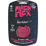 100% trademarked alien flex candy scented rubber Customizable treat dispensing toy - customize the treat challenge by cutting pins Fill with treats for hours of non-stop fun Great for teething puppies and small dogs