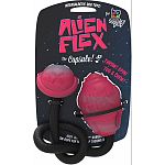 100% trademarked alien flex candy scented rubber Great for games of tug-o-war or fetch
