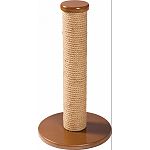 Scratching post keeps paws strong and nails groomed Durable jute wrapped posts encourage scratching Alleviates destructive behavior to household objects Attractive finishes blend with your home decor