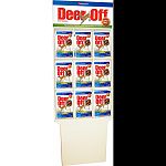 Contains 27 each deer off deer repellent (bci #071002, mfg #s5600) Use to stop deer foraging damage to decorative foliage and vegetable gardens Triggers the flight response in deer Odorless to humans Weatherproof - apply once, lasts all season Made in the