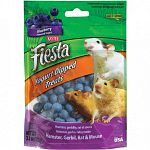 The Fiesta Hamster Blueberry Yogurt Dips are crunchy fortified nuggets with a smooth, delicious, fruit flavored yogurt coating. The Fiesta Hamster Blueberry Yogurt Dips are a healthy and fun treat for your pet!
