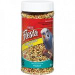 A fun way to add variety to your pets diet. A fortified blend of exotic treats, like coconut, papaya, mango and pineapple. For parakeets.