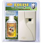 Country Vet Equine Flying Insect Control Kit works automatically to kill and repel mosquitoes and other flying insects 24-hours a day, 7 days a week in the barn, stall or stable.               