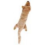 Keep your dog busy for hours with this fun, animal dog toy by Ethical. Long and slender, this dog toy is ideal for carrying in the mouth or snuggling with. Great for playing catch and more. Available in three animals.