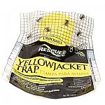 Complete with attractant - just add water and hang. Catches eight yellowjacket species. No killing agents - insects drown. More effective than traps baited with food alone. Non-toxic mode of action against target pests. Disposable.