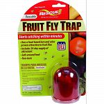 Trap uses a food-based lure and color proven attractive to fruit flies Includes 30-day supply of attractant Safe around food Non-toxic Made in the usa
