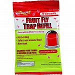 Uses a food-based lure and color proven attractive to fruit flies Includes 30-day supply of attractant Safe around food Non-toxic Made in the usa