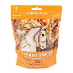 Start to Finish Carrot Crunchers are formulated to be a nutritious treat or snack for horses. Horses love the taste! Can be used as a reward or training aid.  Resealable plastic bag for freshness and convenience.