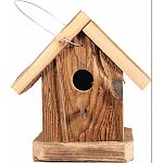 Natural wood birdhouse Made in the usa by skilled craftsman Functional and decorative