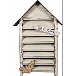 Decorative home for bats Functional, made with weathered wood Made in the usa by skilled craftsman