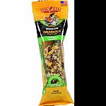 Handcrafted deliciously crunchy treat bar containing flaxseed and wheat Satifies the pets natural gnawing instinct Made in the usa