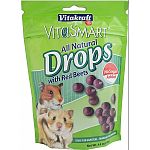 No sugar added drop style treat All-natural with no artificial colors, flavors or preservatives Made with real red beets that hamsters love