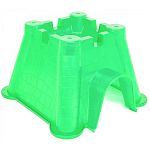 Great new plastic hideout design that is the perfect size for small pets. Sanitary plastic resists stains and odors. 3 sizes to choose from.  Durable one piece construction.