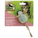 Kittens enjoy this fun, soft toy that is made especially for your kitten's hunting instinct. Mouse makes a fun squeak noise that sounds like a real mouse and has catnip inside to encourage your cat to play.