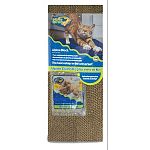 Us-made cardboard scratcher with cosmic catnip bag included. Allows cats to instinctively scratch for hours. Length 19.0 Width 7.5 Height 3.0