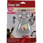 String tail spins wildly for carzy fun! Promotes exercise, activity and play Indoor cats with restricted territory to roam, will benefit from regular activity Batteries included