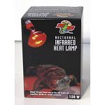 True red glass, not painted or coated! Zoo Med's spot reflector focuses more heat into your enclosure and minimizes nighttime glare. Ideal 24 hour heat source for all types of reptiles,