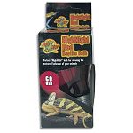 Ideal 24 hour heat source for all types of reptile amphibians, birds or small animals. Perfect night light bulb for viewing the nocturnal behavior of your animals. Perfect for use in hoods with horizon sockets.