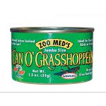 Complete diet for lizards, snakes, amphibians and water turtles. These grasshoppers by Zoo Med are a delicious diet staple for your reptile.