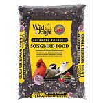 Wild delight advanced formula songbird food contains real cherries and raisins. A premium wild bird food blended to attract and feed the most desirable outdoor pets. Attracts chickadees, nuthatches, cardinals, grosbeaks, finches and other outdoor pets. Us