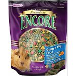 Traditional Guinea Pig Food. Encore, a premium, vitamin-fortified food, is formulated to provide the proper nutrition your pet requires. We've blended the highest quality select seeds and grains together.