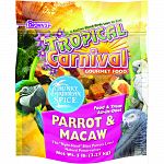 The right sized bites parrots love. Natural preservatives. For parrots and macaws.