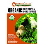 This product is intended for use as a broiler and layer chick starter feed. Feed continuously as the sole ration to chicks from day one to twenty-one. Pennsylvania certified organic feeds.