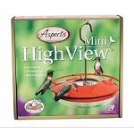 Highview perch - for unobstructed view of birds. Three feeding ports. Leak and drip proof. Built-in ant-moat - blocks crawling insects. Easy to clean - dishwasher safe. Made in the usa.