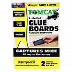 Tomcats glue boards capture mice without poison. The powerful adhesive holds rodents securely once they step onto the glue. Adhesive traps are ready to use and easy to dispose of. Place glue board every 8 to 12 feet for mice.