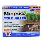 Scientifically designed and tested to mimic a mole s natural food source Ready to use Effective against most common mole species Made in the usa