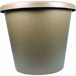 Traditional design and natural colors enhance formal and informal plantings Use indoor and out Lightweight and durable with rolled rim makes pot easy to move Drainage holes protect plants from excess water Deep saucers complement pots, sold separately Mad