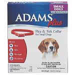 Adams Flea and Tick Collar For Small and Large Dogs kills fleas & ticks (including those carrying Lyme disease) for up to 5 months. Continuous action even when wet. Available for dogs in small with necks up to 15 inches and large necks up to 25 inches.