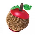 Combines the fun and action of a catnip toy with the irresistible feel of corrugate scratchers cats love. The scratch apple features a twist-off top with hollow core for easy catnip filling. Simply twist off top to fill toy with fresh catnip. Vial of kong