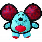 Ideal interactive dog toy for indoors and out Strong material stands up to tough play Variety of textures and colors create excitement Squeaks for added fun
