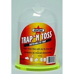 Disposable trap can be hung or set down. Attracts and kills flies without insecticides. Holds over 10,000 flies. Special attractant- multiple feeding stimulants + a fly sex attractant. No messy jars to clean.