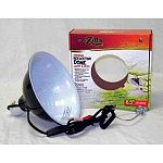 The Premium Reflector Dome by R-Zilla is an incandescent light fixture that is made to provide your reptile with heat or light to make their living space comfortable. Dome is designed to withstand high temperatures from heat or light bulbs.