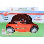 Pet-powered exercise car for critters Ideal for hamsters, gerbils, mice, and other small animals Four different ways to use it No batteries, and no circuits