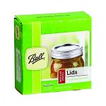 Ball regular mouth lids for preserving fit all regular mouth glass preserving jars. Seal in the freshness and enjoy freshly made foods tonight or tomorrow. Lids are for one-time use only. Includes 12 lids. Metal.