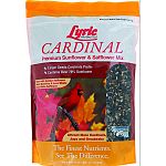 Special mix for cardinals featuring nutrasaff golden safflower, an organic, chemical-free hybrid safflower. Nutrasaff has an extremely thin hull, making it easier for birds to eat and digest. Seeds preclude smaller birds with finer bills yet attract large