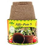 These pots are excellent for starting your plants indoors byadding premium seed starting jiffy-mix and ferry-morse seeds. Once your plants are ready to move outdoors, plant the pot and all and reduce transplant shock. Made from canadian sphanum peat moss.
