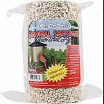 Cardinals love it. . . Squirrels don t Made of 100% safflower Attracts a variety of birds and is a great source of energy Fits on pine tree farms classic log feeder Made in the usa