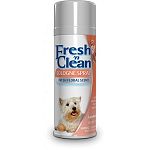 To help curtail pet odor between baths, use Fresh n Clean Cologne Spray to help keep pets smelling fresh and clean. Avoid spraying in eyes. Do not apply to broken or irritated skin.