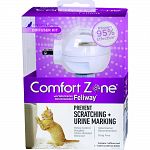 Comfort Zone Plug-in reduces or completely stops stress-related behavior in most cats, including: urine marking, vertical scratching, loss of appetite, reduced desire to play or interact and other stress-related behaviors -Farnam-