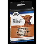 Coprophagia or waste eating is a fairly common problem among dog owners. Potty mouth tablets are a safe and easy solution to help stop your dog or puppy from consuming it's own feces.