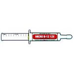 5x vitamin b-12 oral gel is 5,000 micrograms of vitamin b-12 concentrated into a 6 ml. Oral dose syringe. Administer 12 to 24 hours prior to competition or event. Administer additional syringe mid-week. Should also be administered prior to any anticipated