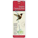 This Mop-style hummingbird feeder cleaner fits inside all Perky-Pet hummingbird feeding bottles. Also fits most feeding bases. Makes cleaning less of a chore.