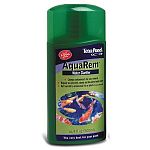 AquaRem Effectively Clears Green & Cloudy Water. AquaRem quickly clumps contaminants so they can be easily removed by pond filters. Will not harm pond life and plants.