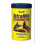 TetraMin Tablets is a highly nutritious food, which offers bottom dwelling fish, such as catfish and loaches, a varied diet to suit their particular needs. TetraMin Tablets contain essential nutrients and stabilized Vitamin C.