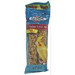 Give your pet bird this nutritious and delicious treat by Forti-Diet. Made with a variety of wholesome ingredients and natural prebiotics and probiotics for easier healthier digestion. Makes a great treat or reward for healthy behavior.